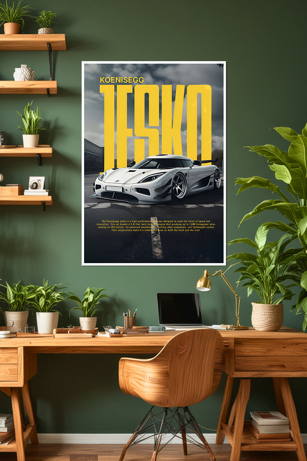 Koenigsegg Jesko | Car Poster