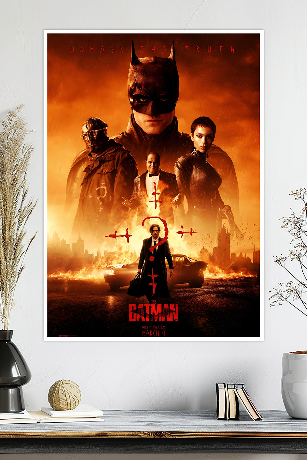 The Batman | Robert Pattinson Batman | DC Poster