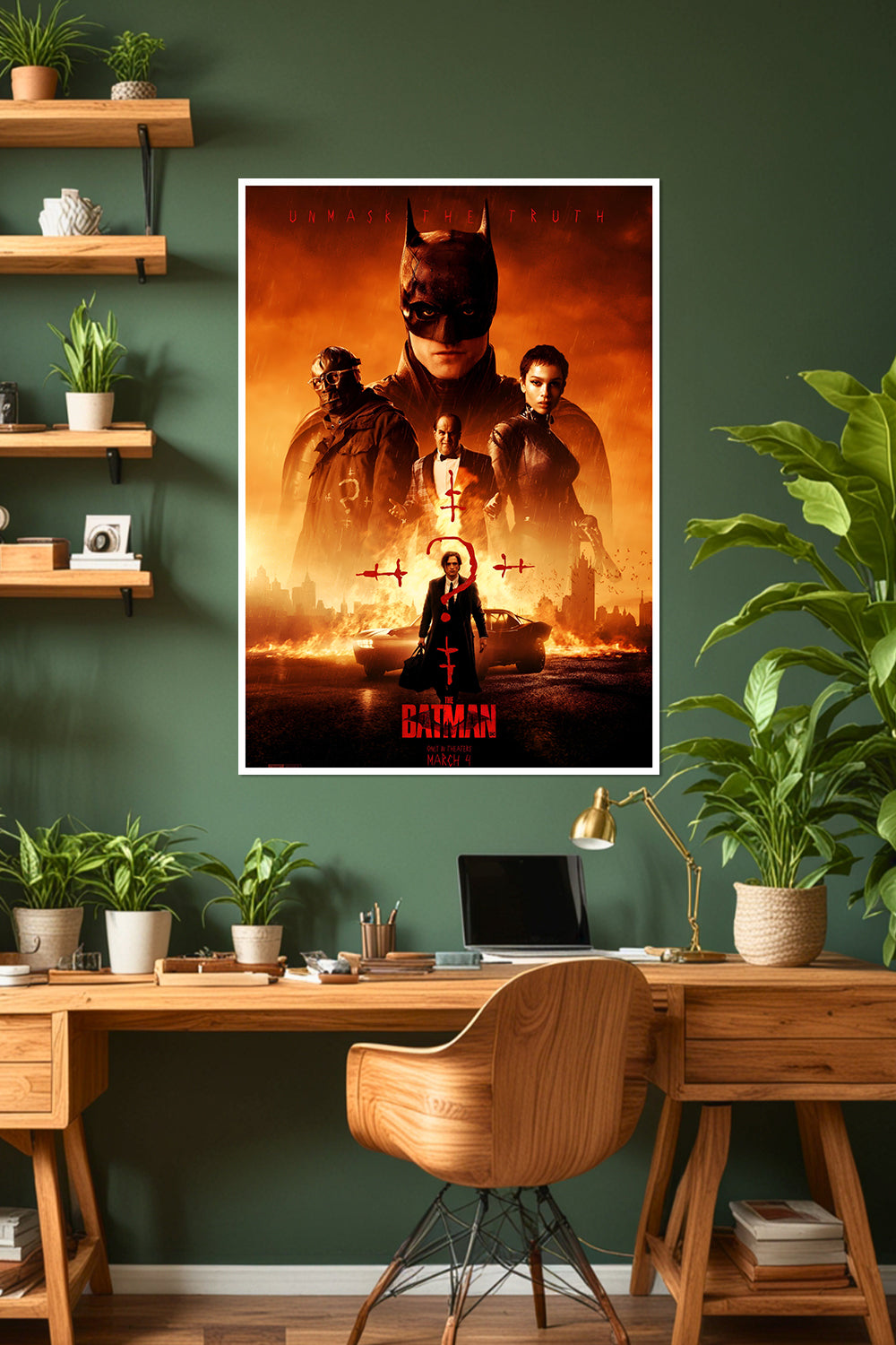 The Batman | Robert Pattinson Batman | DC Poster