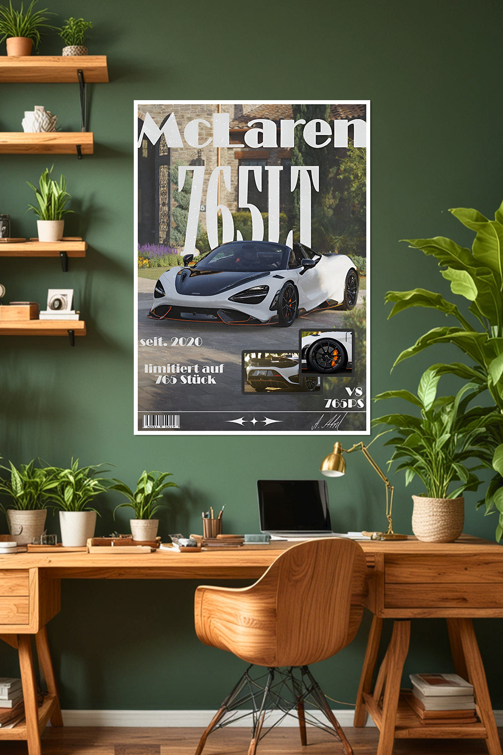 McLaren 765LT | Car Poster