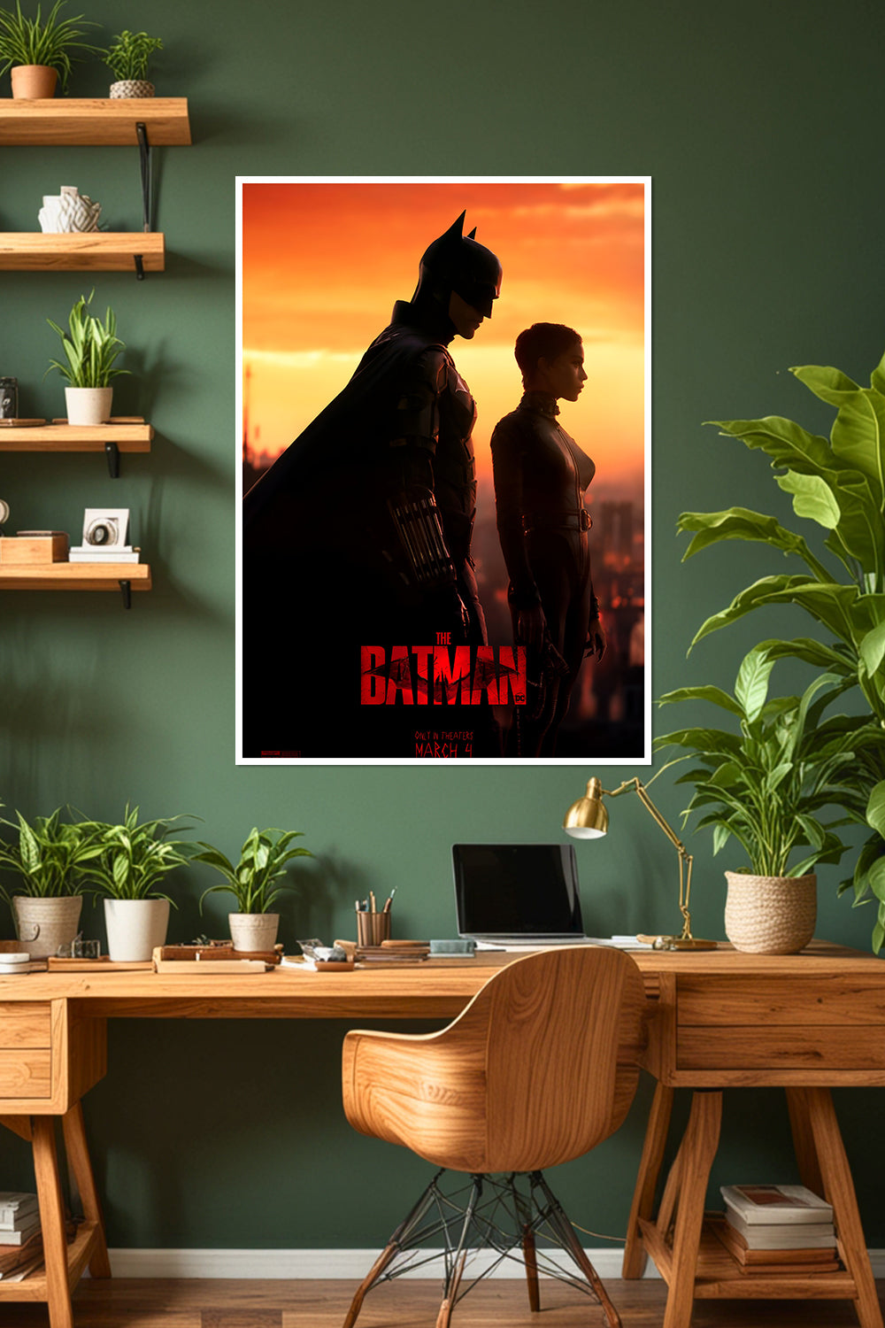 The Batman | Robert Pattinson Batman | DC Poster