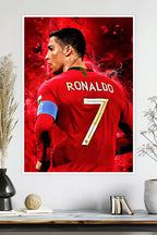 Cristiano Ronaldo | AIG Partnership | Football Poster