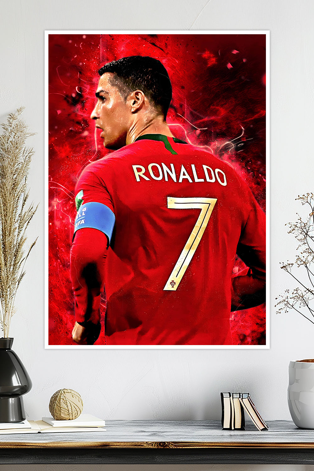 Cristiano Ronaldo | AIG Partnership | Football Poster