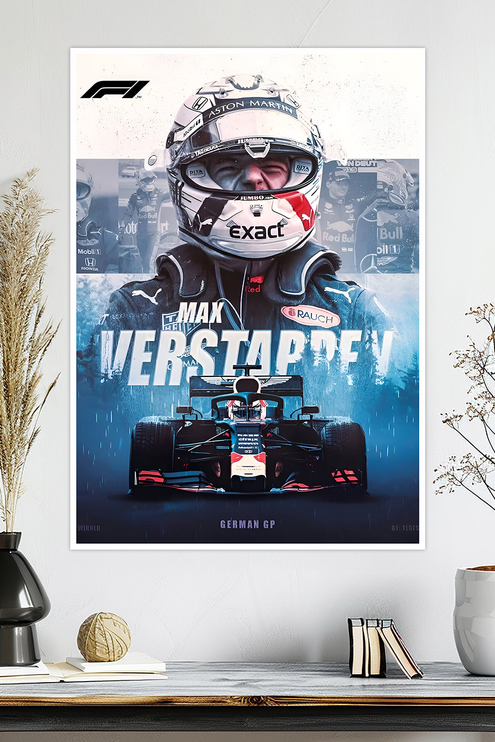 Max Verstappen | German GP | F1 Racing Poster
