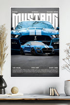 Ford Mustang Shelby GT500 | 1969 | Car Poster