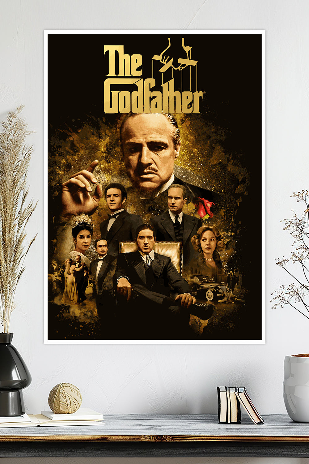The Godfather | Classic Mafia | Movie Poster