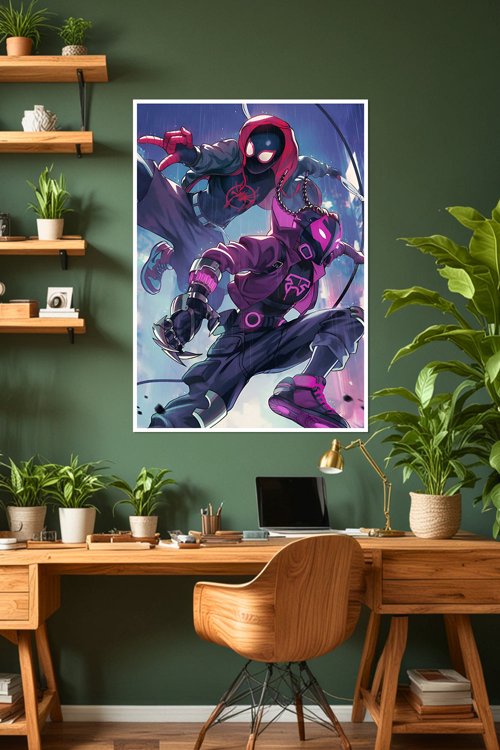 Miles Morales & Prowler Team-Up | Spider-Verse: Across the Spider-Verse| Movie Poster