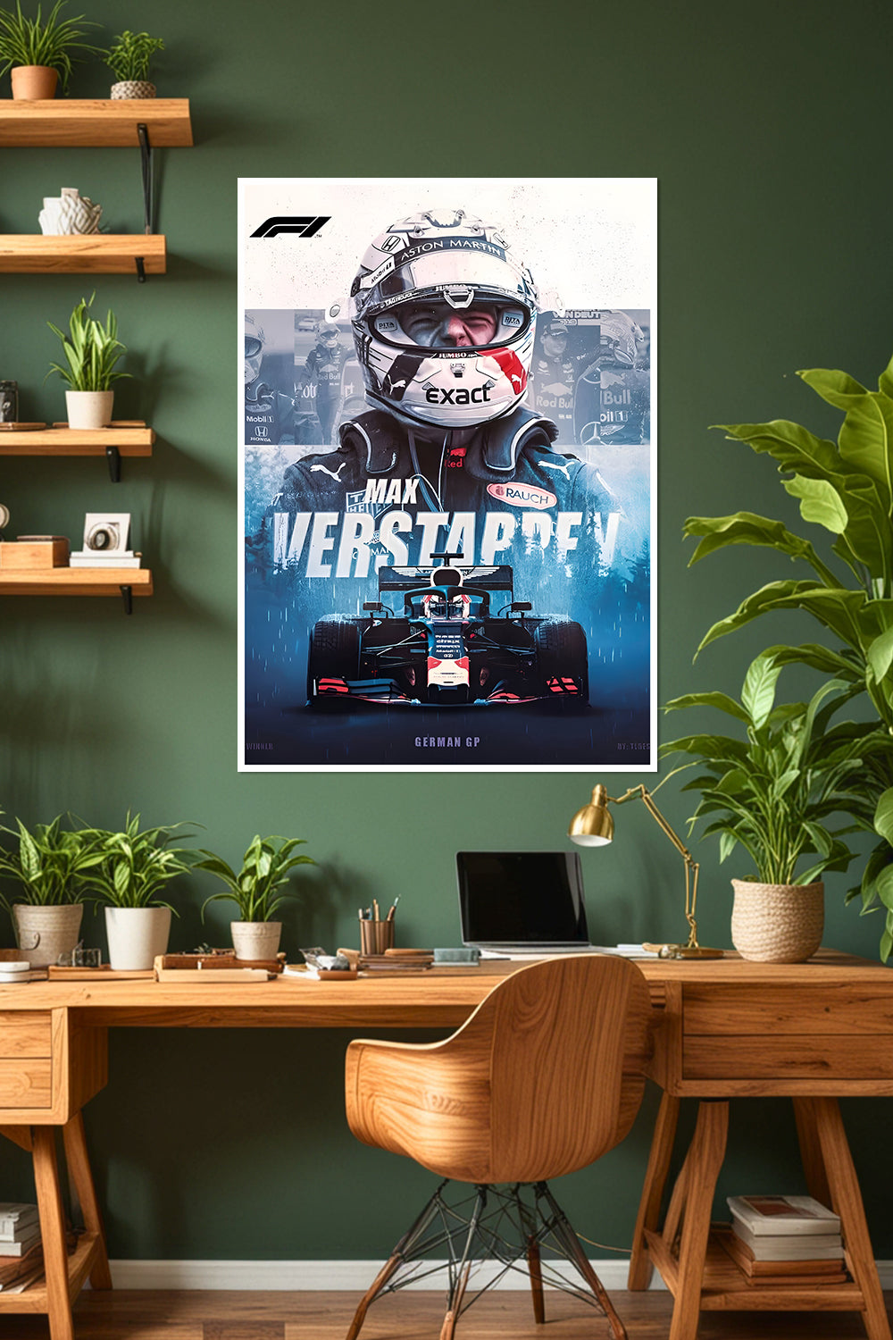 Max Verstappen | German GP | F1 Racing Poster