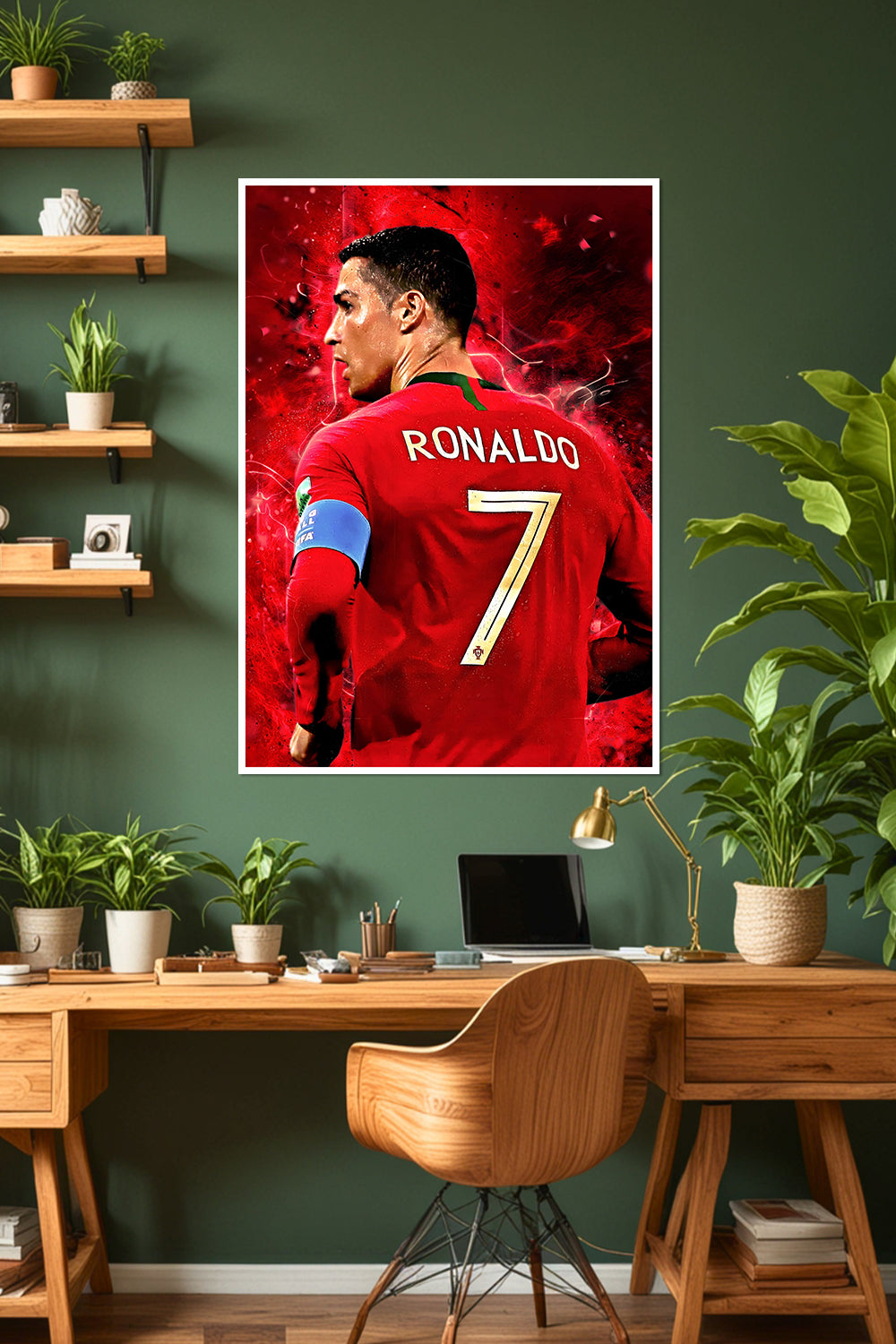 Cristiano Ronaldo | AIG Partnership | Football Poster