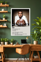 Nas | Hip-Hop Lyricist & Storyteller | Rap Legend | Music Poster