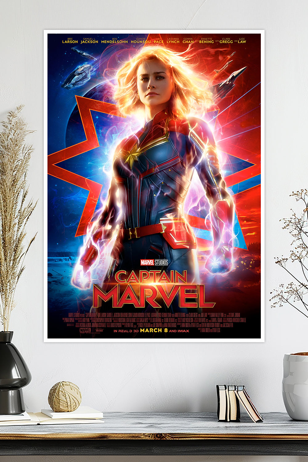 Captain Marvel | Marvel Studios | Carol Danvers | Marvel Poster