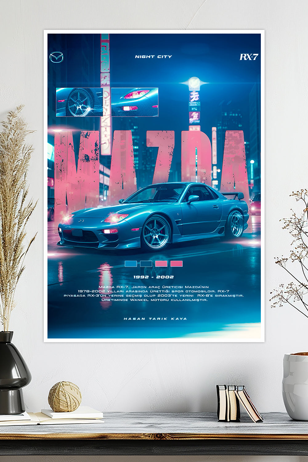 Mazda RX-7 | Car Poster