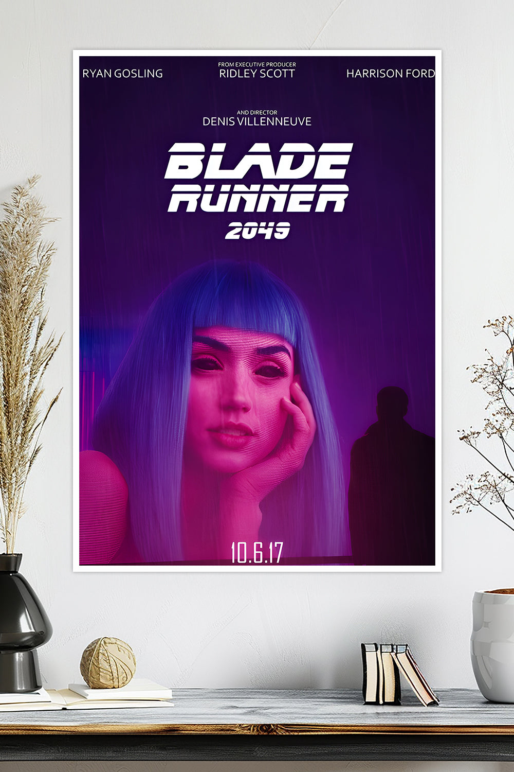 Blade Runner 2049 | Ryan Gosling & Harrison Ford | Movie Poster