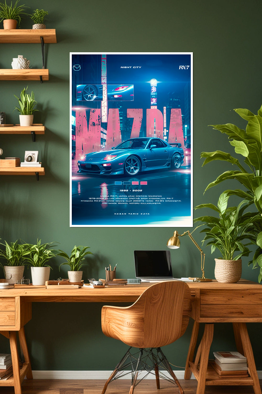 Mazda RX-7 | Car Poster