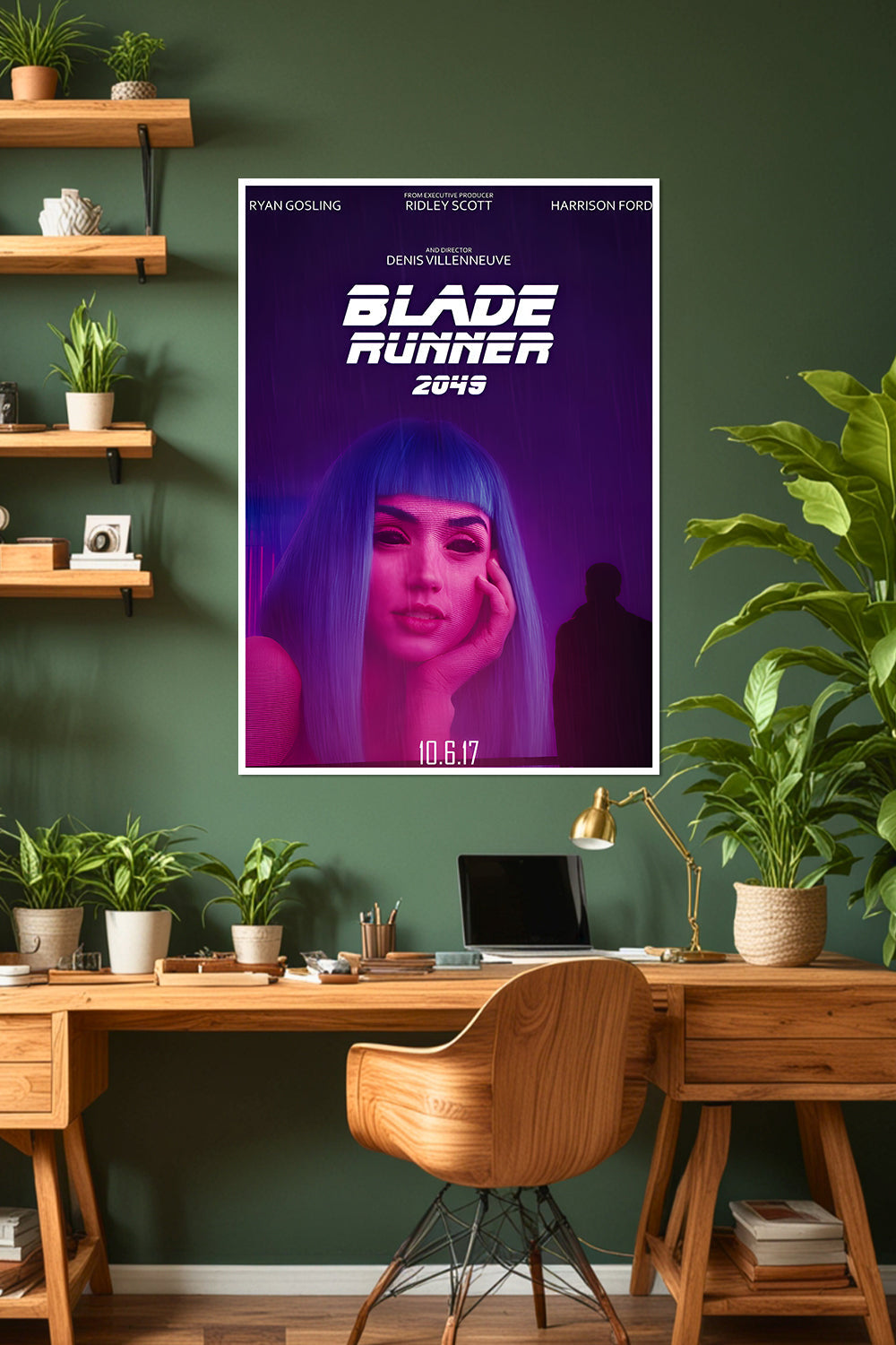 Blade Runner 2049 | Ryan Gosling & Harrison Ford | Movie Poster