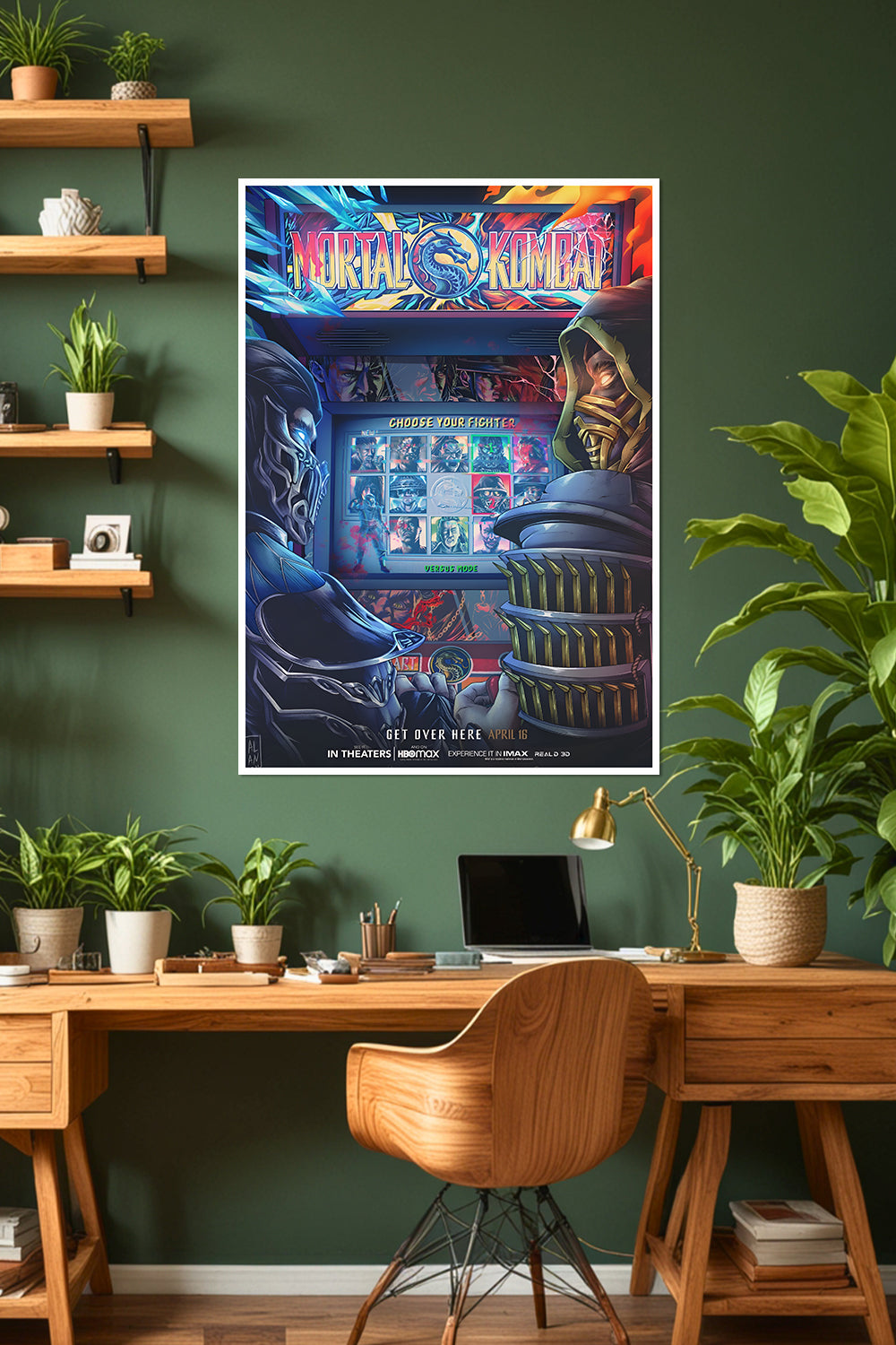 Sub-Zero & Scorpion | Mortal Kombat | Game Poster