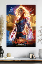 Captain Marvel | Marvel Studios | Carol Danvers | Marvel Poster