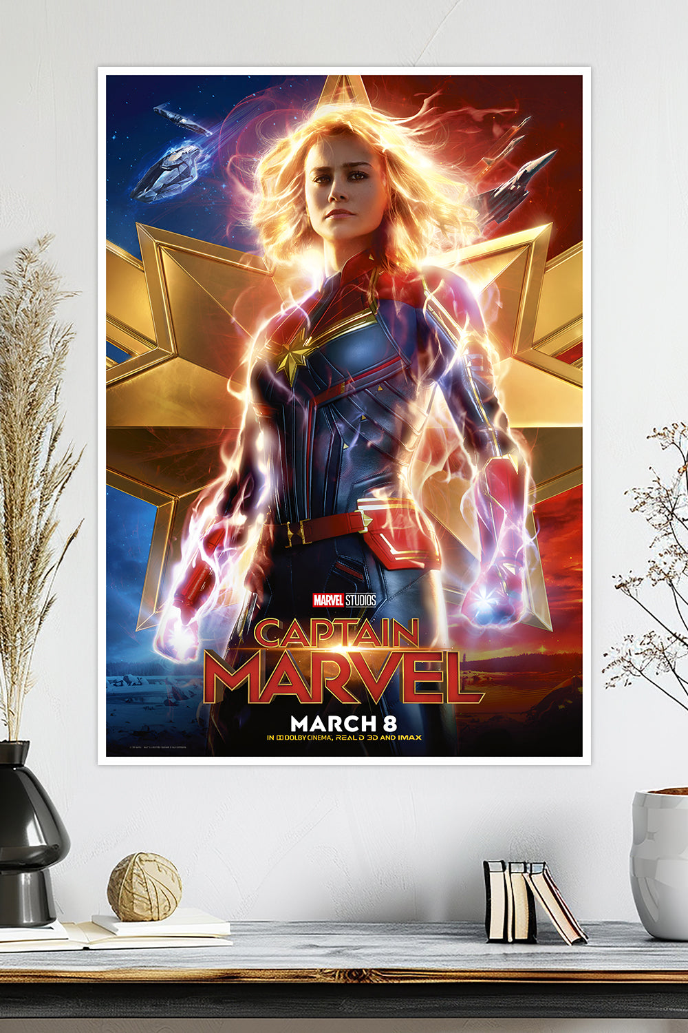 Captain Marvel | Marvel Studios | Carol Danvers | Marvel Poster