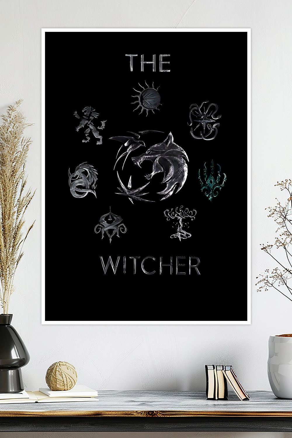 The Witcher | Witcher Schools Emblems | TV-Series Poster