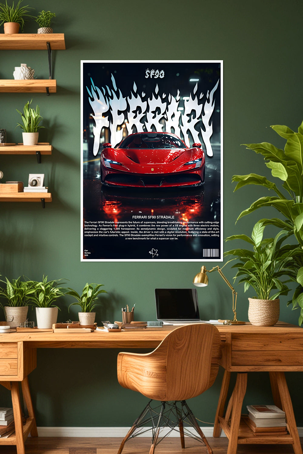 Ferrari SF90 Stradale | Car Poster
