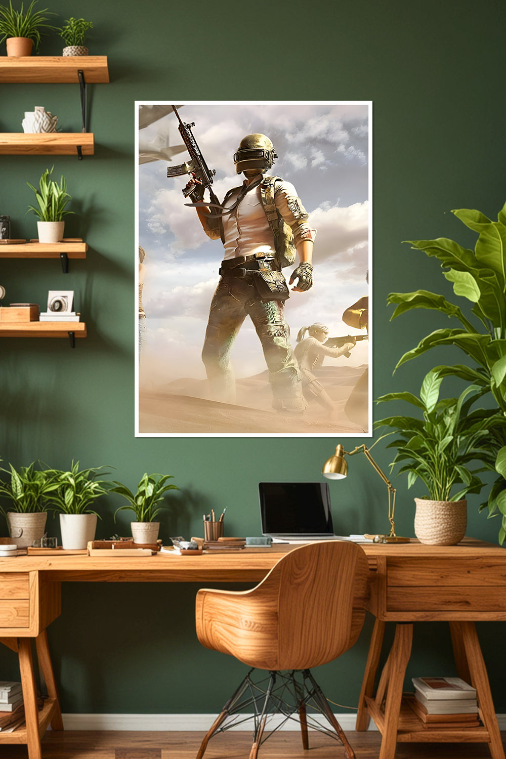 PUBG Poster | Battle Royale Playground | BGMI | Game Poster