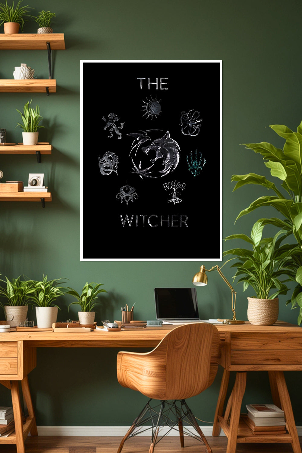 The Witcher | Witcher Schools Emblems | TV-Series Poster