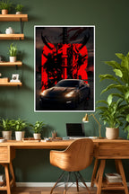 Nissan GT-R | Samurai Demon | Car Poster