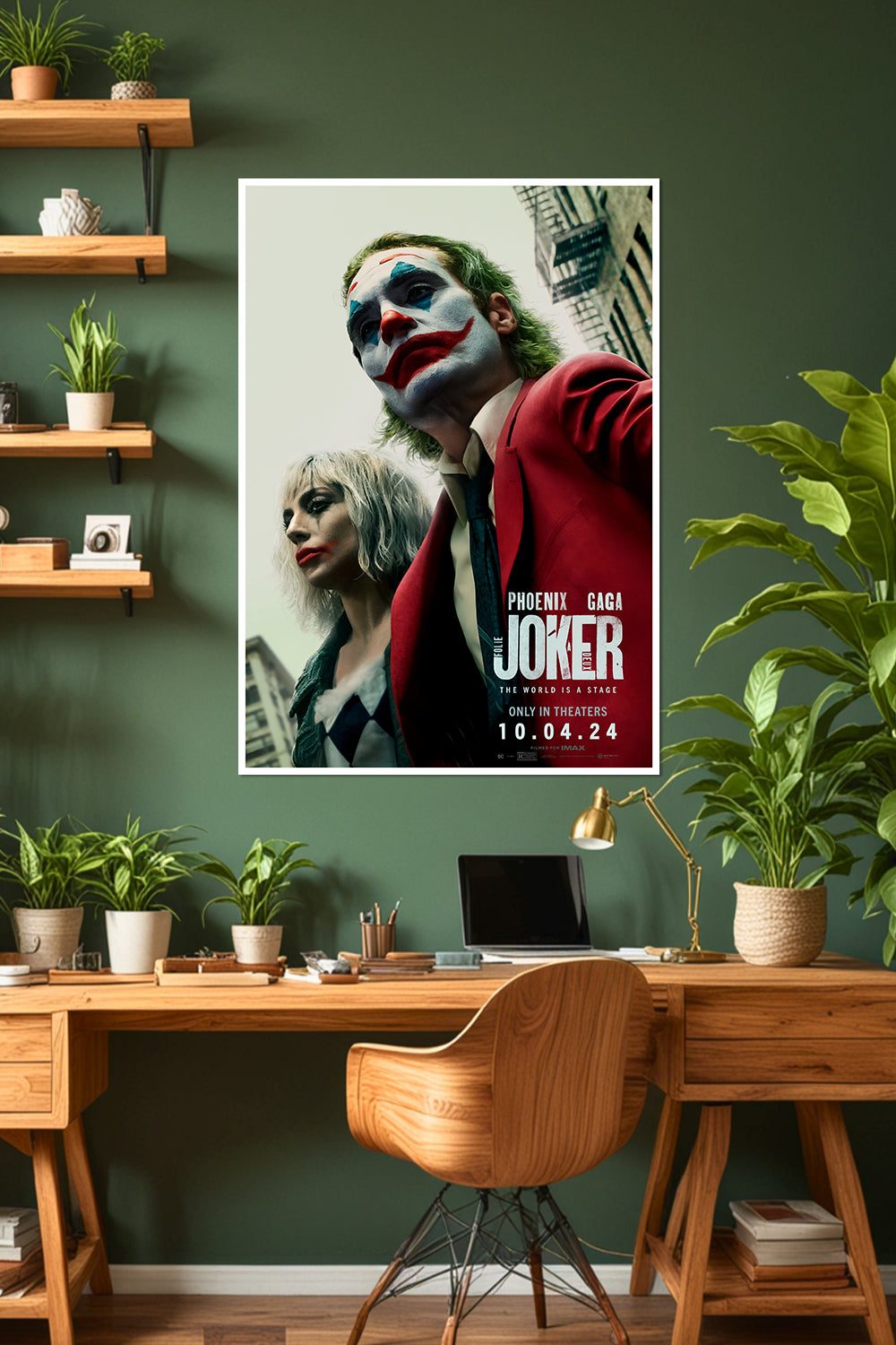 Joker: Folie à Deux Poster | Joaquin Phoenix & Lady Gaga | Jocker 2 | DC Poster