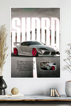 Toyota GR Supra | Car Poster