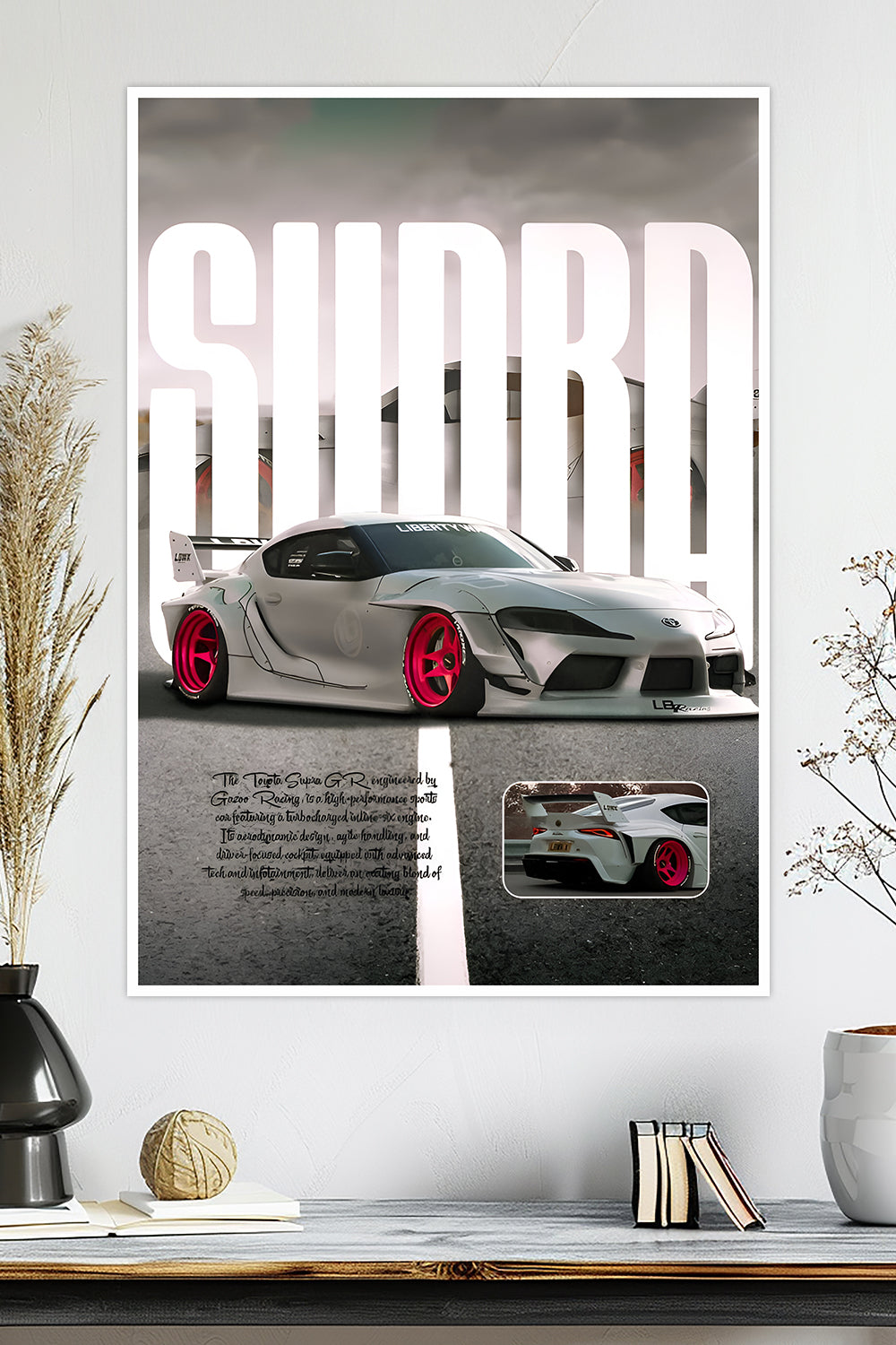 Toyota GR Supra | Car Poster
