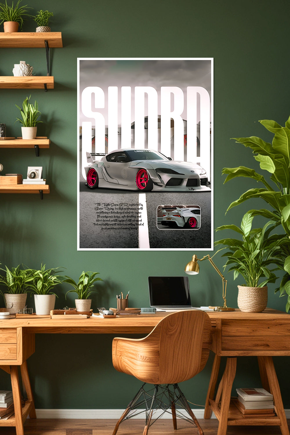 Toyota GR Supra | Car Poster
