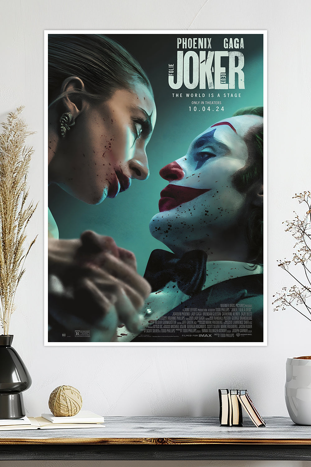 Joker: Folie à Deux Poster | Joaquin Phoenix & Lady Gaga | Jocker 2 | DC Poster