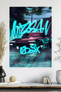 Nissan 180SX | Car Poster