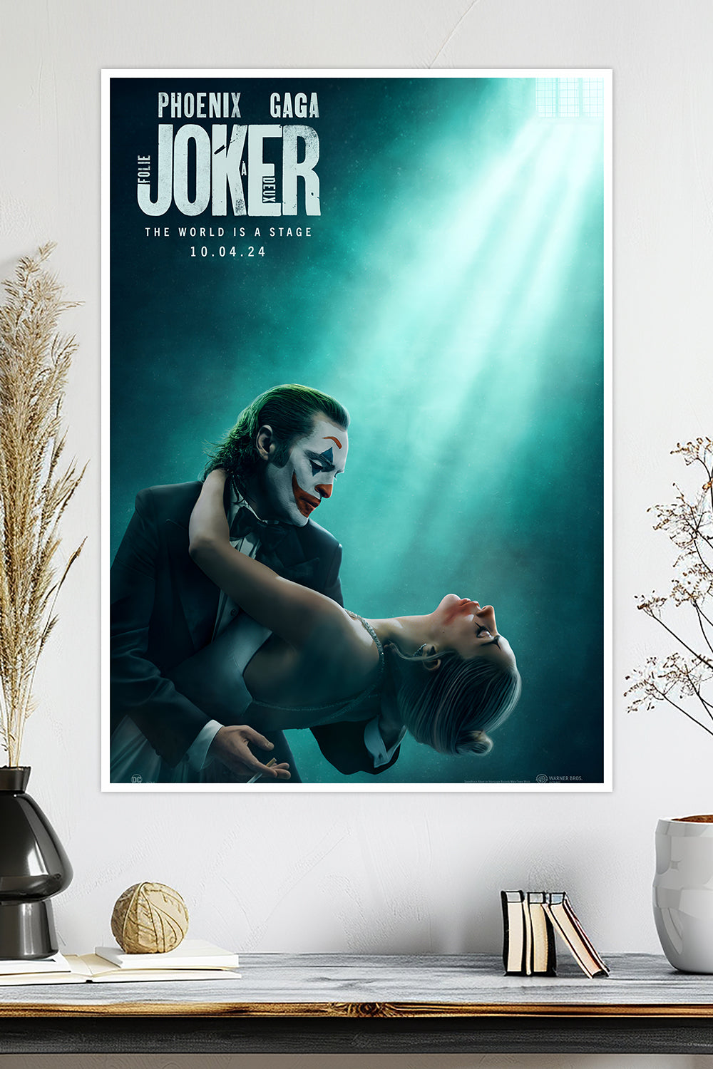 Joker: Folie à Deux Poster | Joaquin Phoenix & Lady Gaga | Jocker 2 | DC Poster