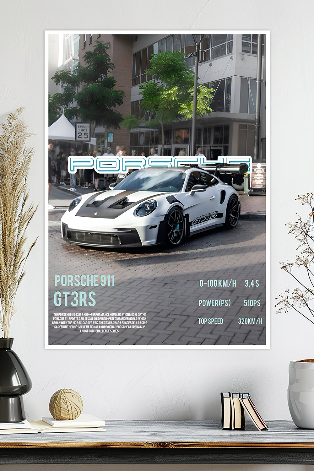Porsche 911 GT3 RS | Car Poster