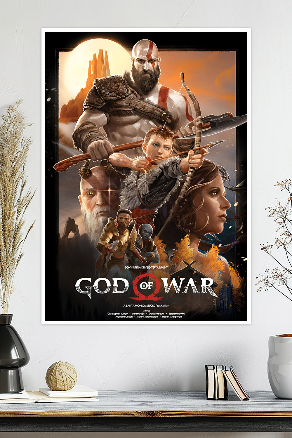God of War | Kratos & Atreus | Game Poster