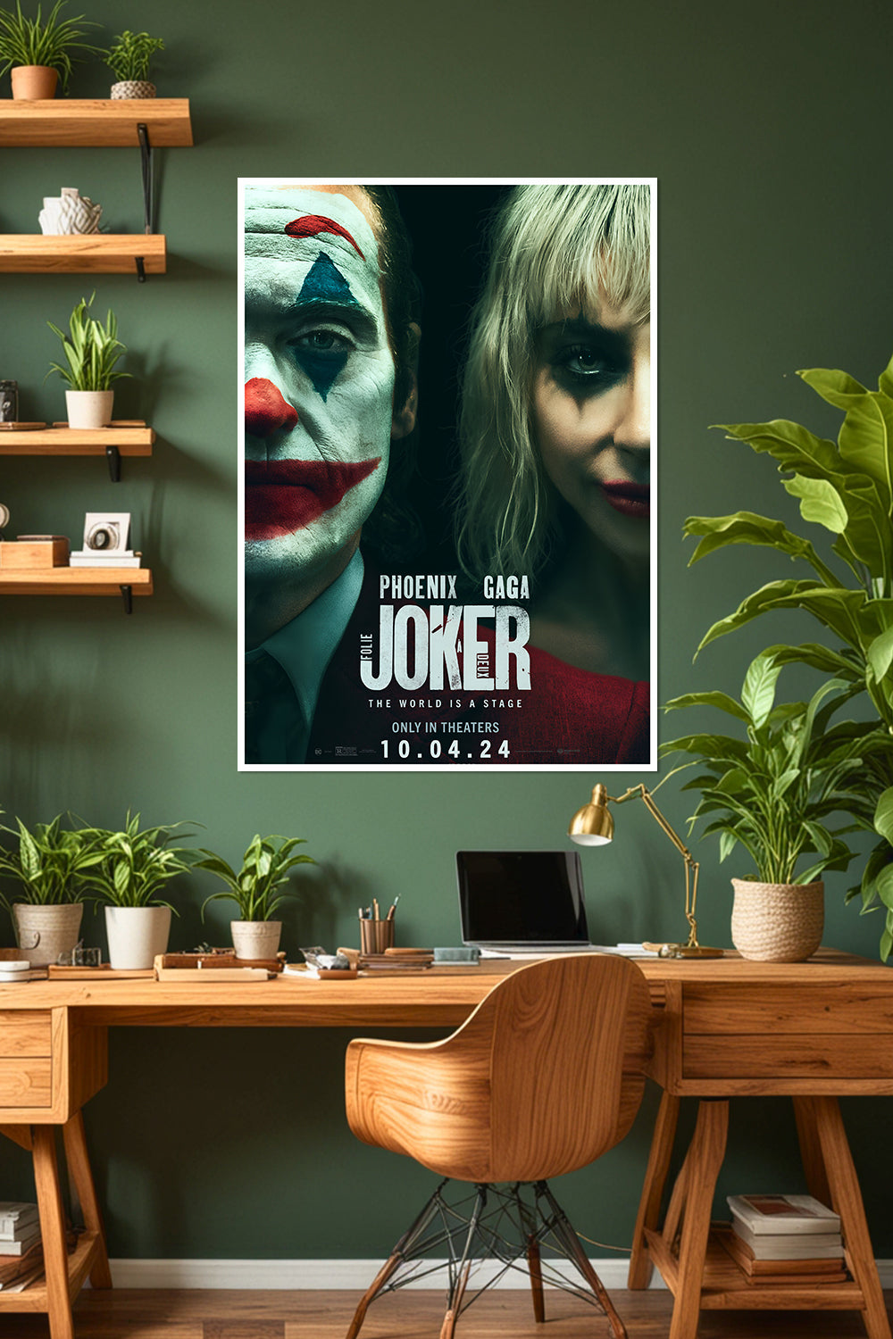 Joker: Folie à Deux Poster | Joaquin Phoenix & Lady Gaga | Jocker 2 | DC Poster