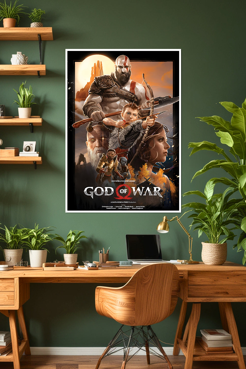 God of War | Kratos & Atreus | Game Poster