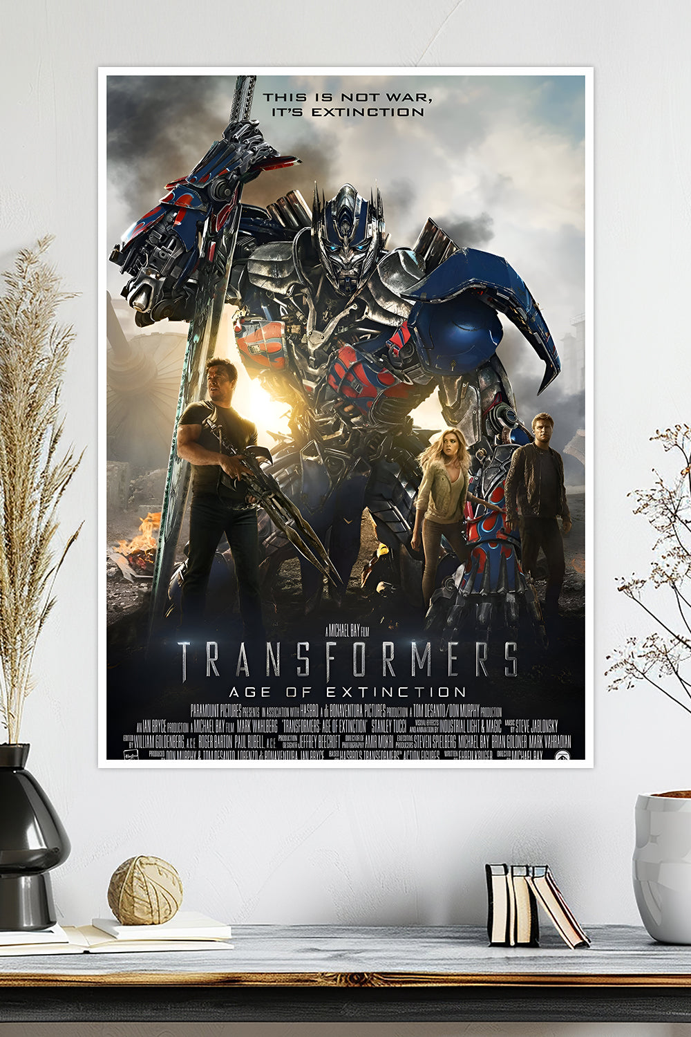Transformers: Age of Extinction | Optimus Prime | Movie Poster