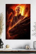 Daenerys Targaryen & Dragons | Game of Thrones | TV-Series Poster