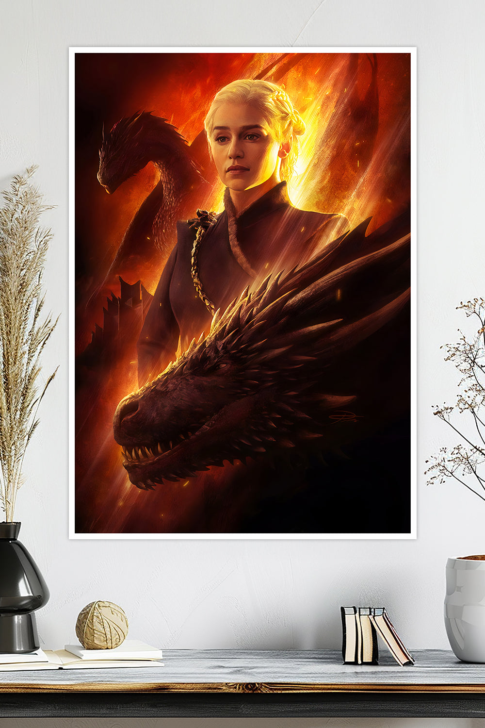 Daenerys Targaryen & Dragons | Game of Thrones | TV-Series Poster