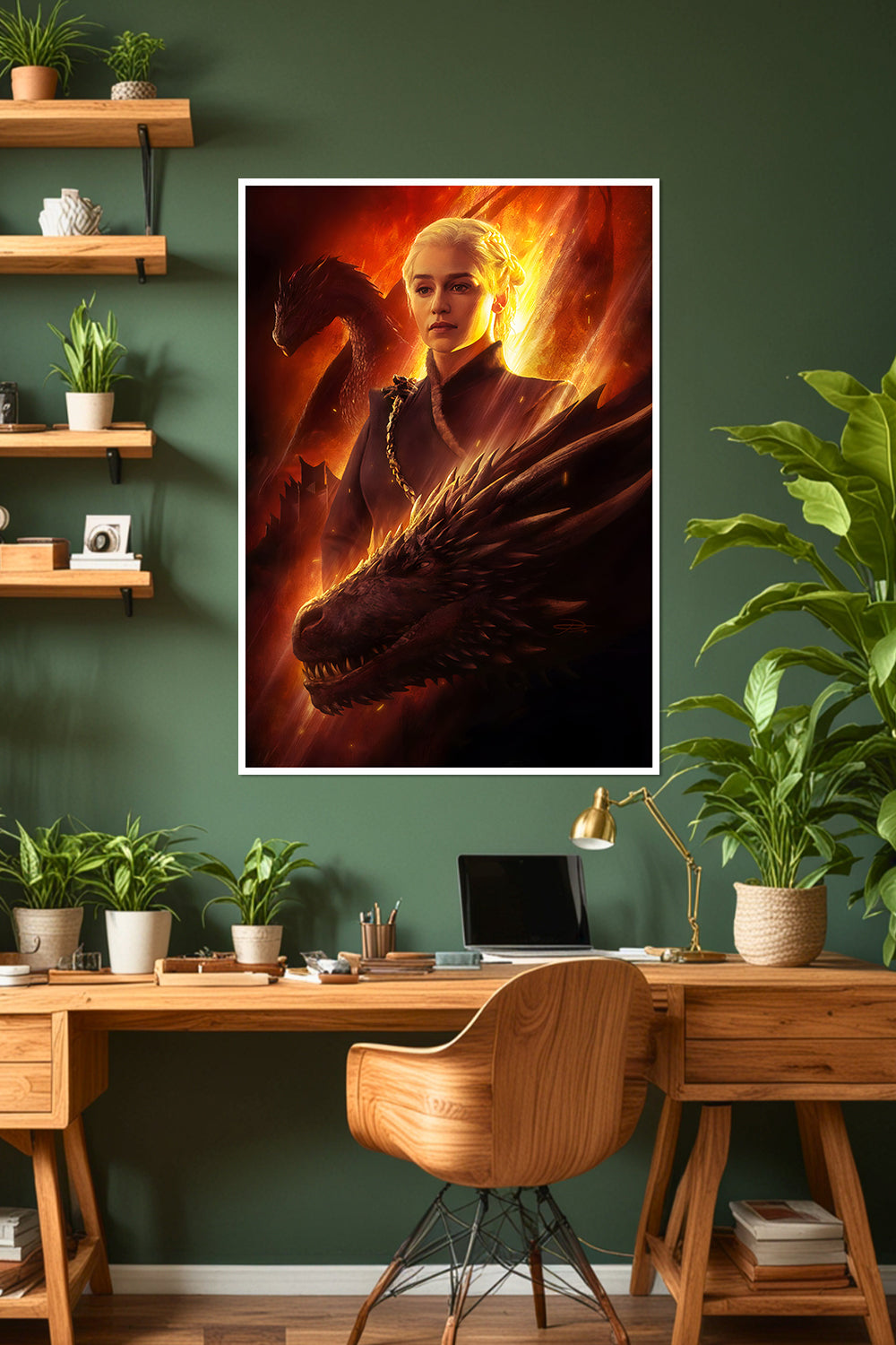 Daenerys Targaryen & Dragons | Game of Thrones | TV-Series Poster