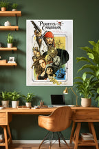 Pirates of the Caribbean | The Curse of the Black Pearl | Movie Poster