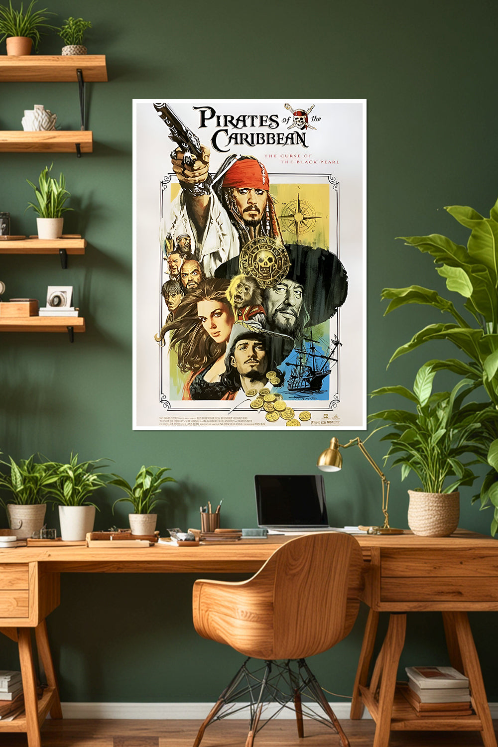 Pirates of the Caribbean | The Curse of the Black Pearl | Movie Poster