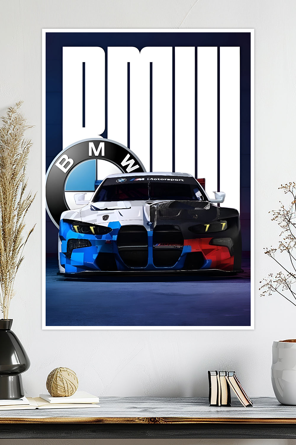 BMW M4 & M4 GT3 EVO | Car Poster