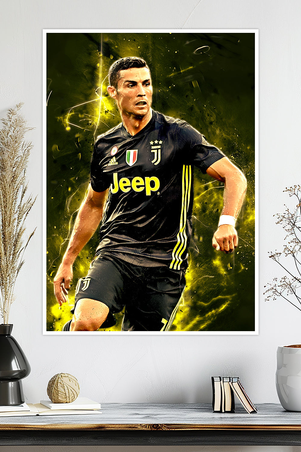 Cristiano Ronaldo | Jeep Partnership | Football Poster