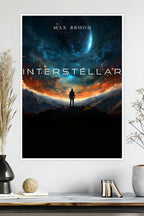Interstellar | Sci-Fi Space | Christopher Nolan | Movie Poster
