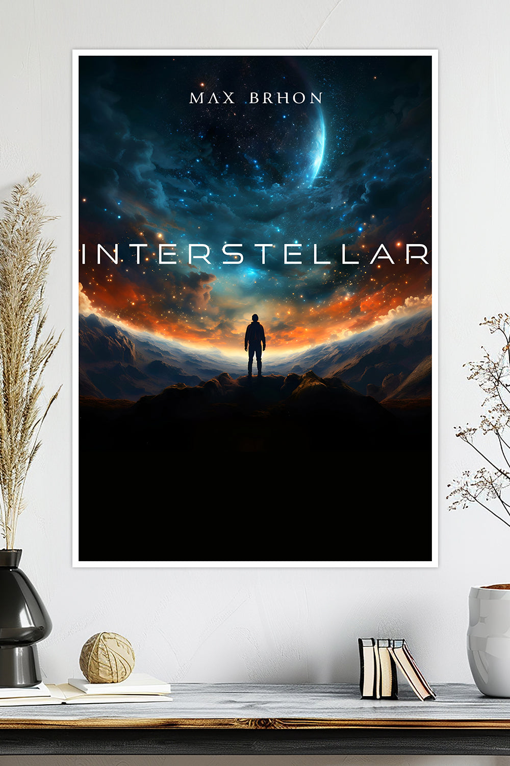 Interstellar | Sci-Fi Space | Christopher Nolan | Movie Poster