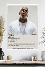 Jay-Z | Hip-Hop Icon & Business Mogul | Rap Legend | Music Poster