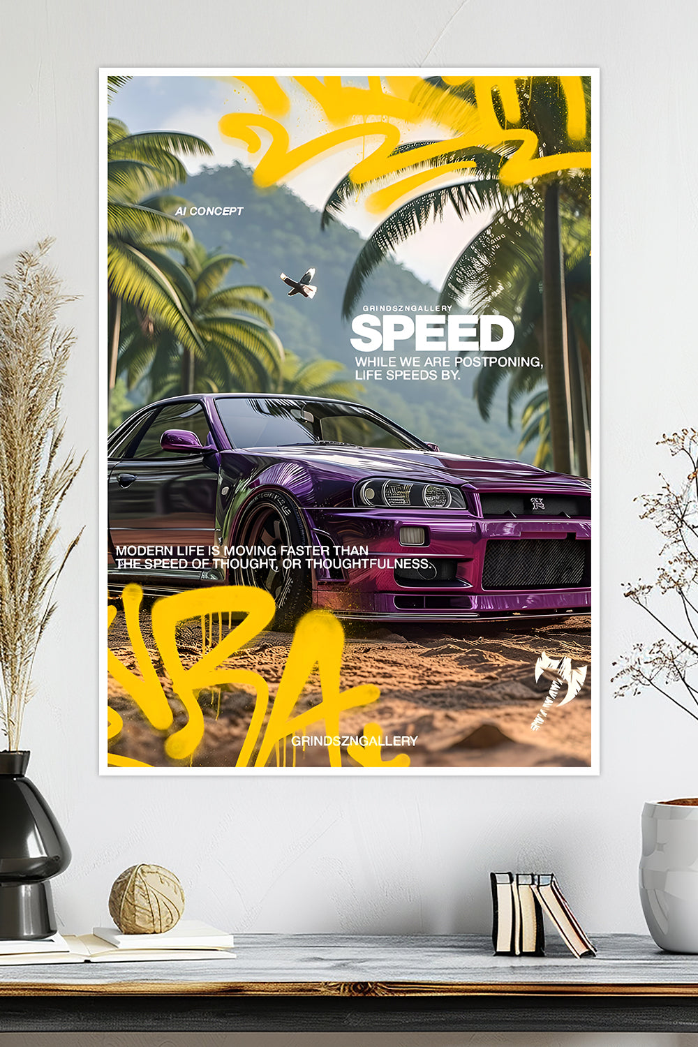 Nissan Skyline GT-R R34 | Car Poster